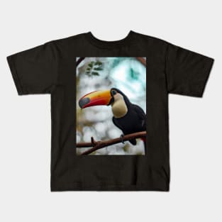 Toucan on branch Kids T-Shirt